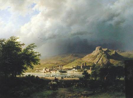A Coming Storm od Barend Cornelisz. Koekkoek