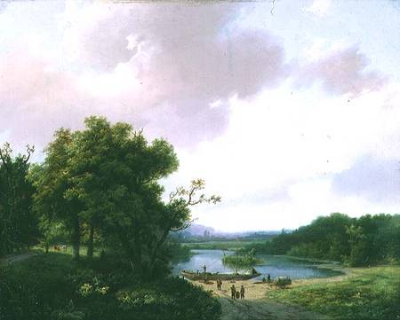 Rural Landscape od Barend Cornelisz. Koekkoek
