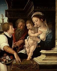 The Holy Family od Barent van Orley