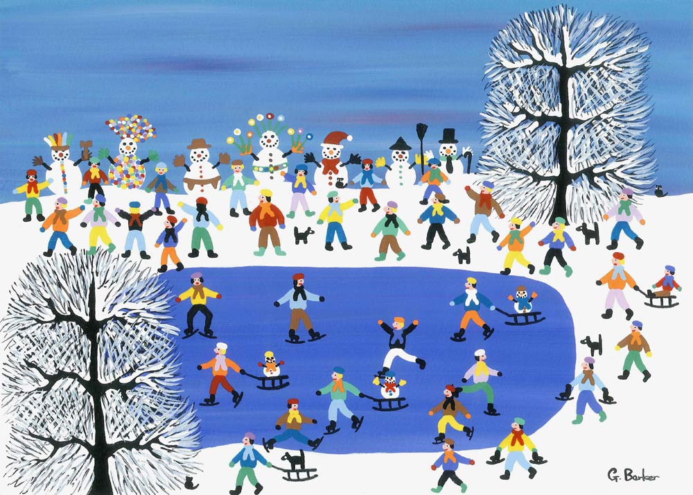Snowman parade od Gordon Barker