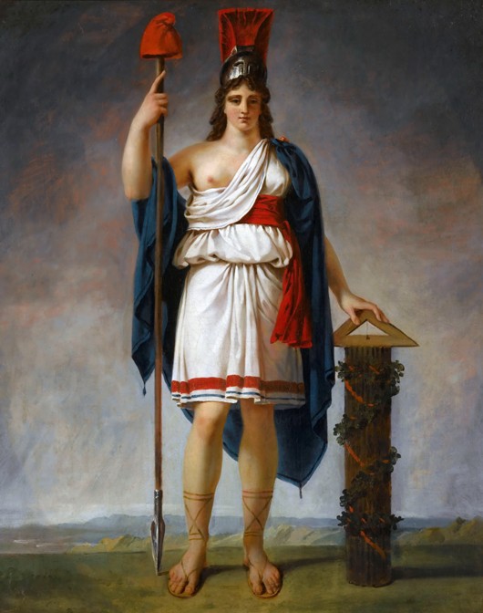 Allegorical Figure of the French Republic od Baron Antoine Jean Gros