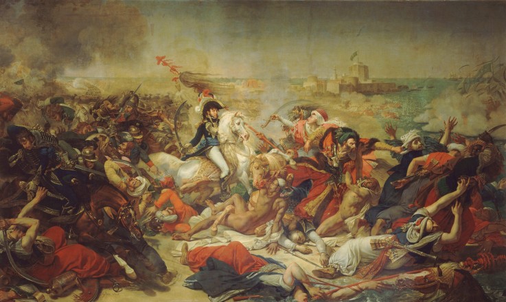 Battle of Aboukir, 25 July 1799 od Baron Antoine Jean Gros