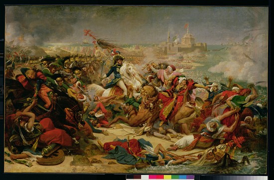 Murat Defeating the Turkish Army at Aboukir on 25 July 1799 od Baron Antoine Jean Gros