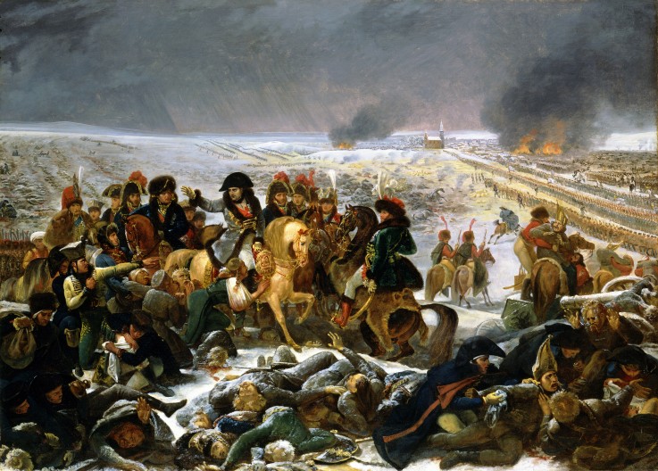Napoleon on the Battlefield of Eylau od Baron Antoine Jean Gros