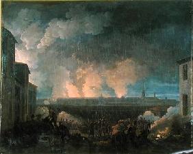 The Bombardment of Vienna by the French Army