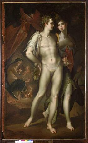 Bacchus and Ceres leave Venus.