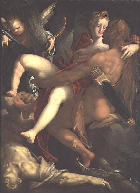 Hercules, Deianeira and the centaur Nessus