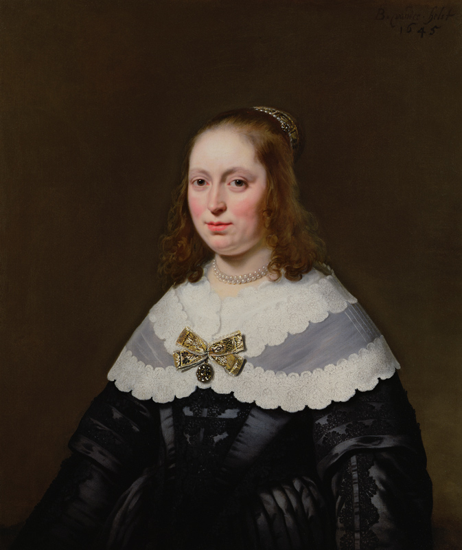 Portrait of Sophia Trip, Wife of Balthasar Coymans od Bartholomeus van der Helst