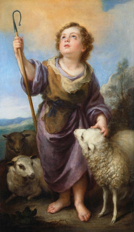 The Good Shepherd od Bartolomé Esteban Perez Murillo