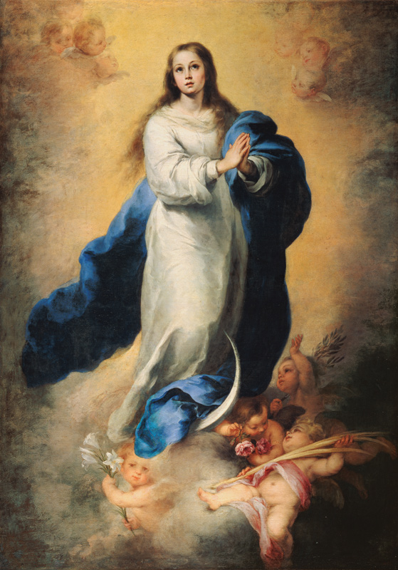 Immaculata of the Escorial od Bartolomé Esteban Perez Murillo