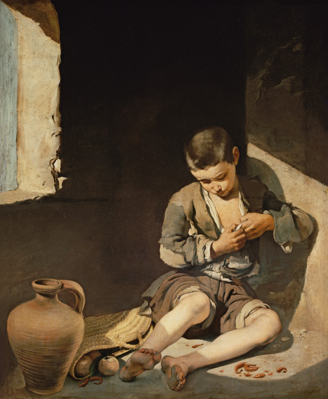 The young beggar od Bartolomé Esteban Perez Murillo