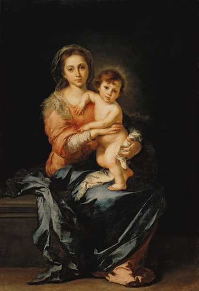 Madonna and Child, after 1638 od Bartolomé Esteban Perez Murillo