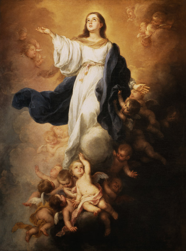 The Assumption of the Virgin od Bartolomé Esteban Perez Murillo