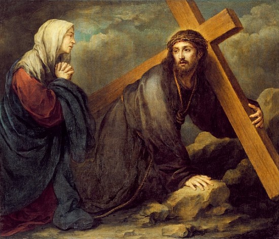 Christ at Calvary od Bartolomé Esteban Perez Murillo