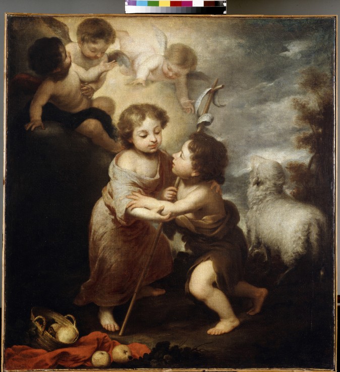Christ and John the Baptist as Children od Bartolomé Esteban Perez Murillo