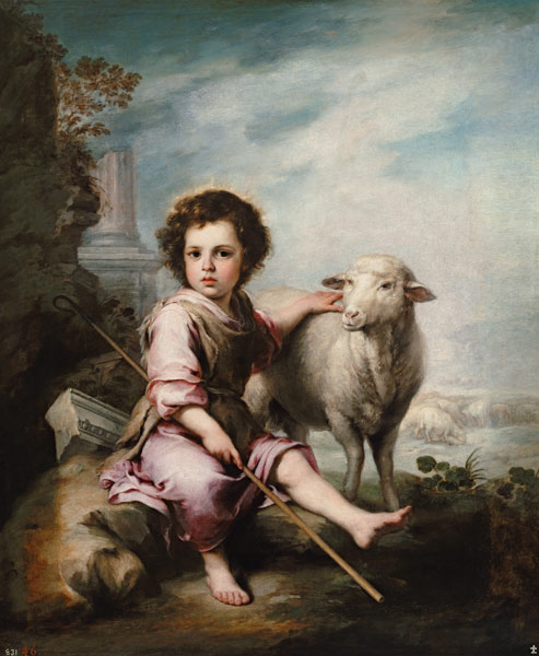 The good shepherd od Bartolomé Esteban Perez Murillo
