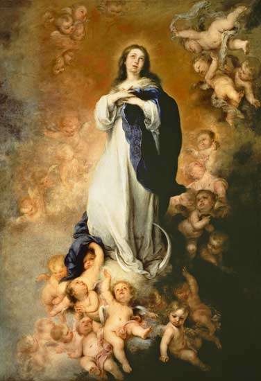 Immaculate Conception of the Escorial od Bartolomé Esteban Perez Murillo
