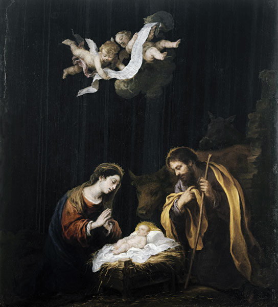 The Nativity od Bartolomé Esteban Perez Murillo