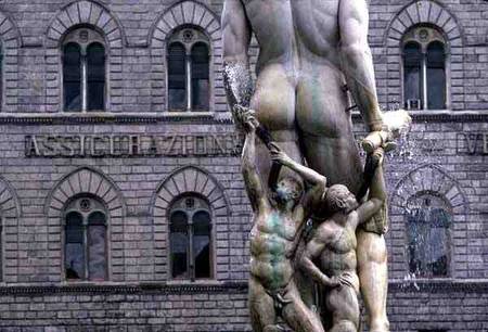 Detail from the Neptune Fountain od Bartolomeo Ammannati