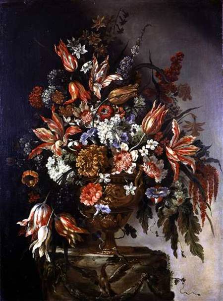 Flower Piece od Bartolomeo Bimbi