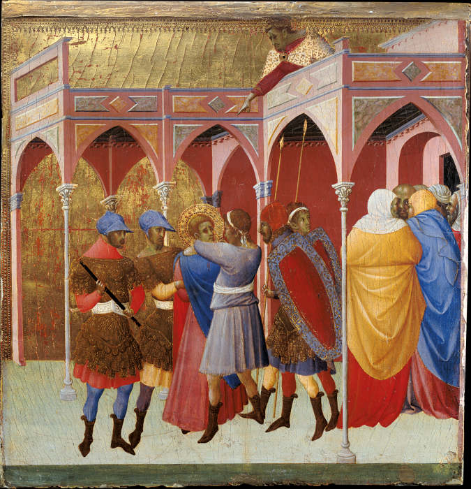 The Blinding of St Victor od Bartolomeo Bulgarini