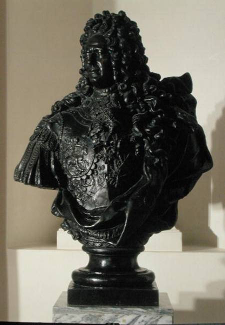 Portrait bust of Alexander Menshikov od Bartolomeo Carlo Rastrelli