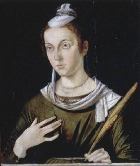 B.Montagna / St.Justina / Paint./ c.1500