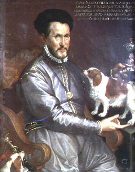 Portrait of Count Sertorio od Bartolomeo Passarotti