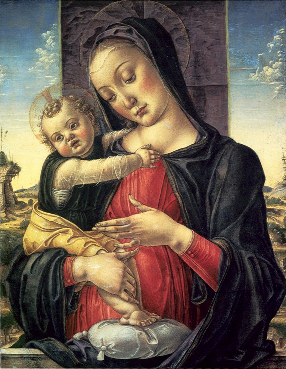 Virgin with Child od Bartolomeo Vivarini