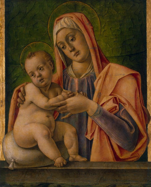 Madonna and Child od Bartolomeo Vivarini