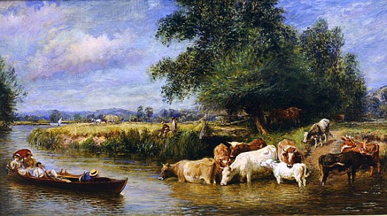 A Midsummer''s Day on the Thames od Basil Bradley