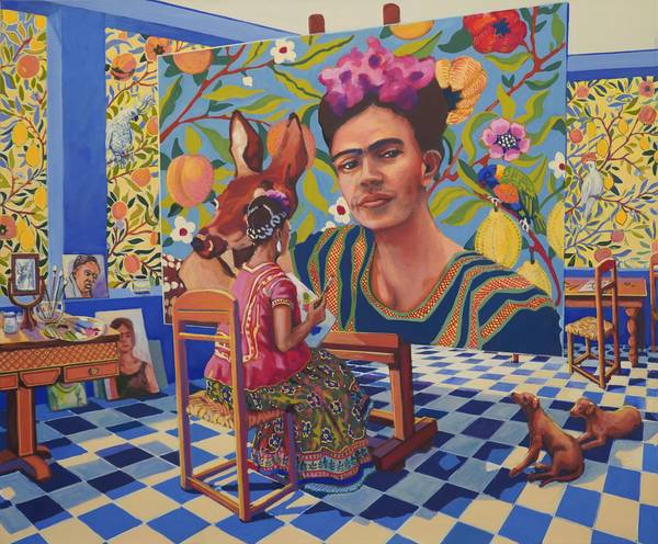 Frida malt Frida od Beate Blankenhorn