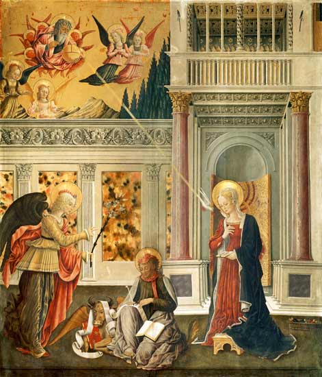 The Annunciation od Benedetto Bonfigli