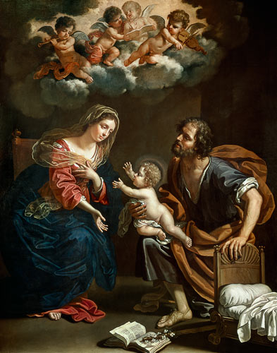 The Holy Family od Benedetto the Younger Gennari