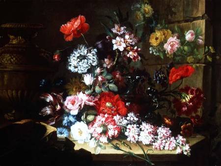 Still Life with Flowers od Benito Espinos