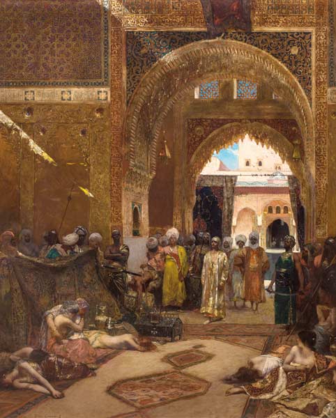 Der Tag nach einem Sieg in der Alhambra od Benjamin Constant