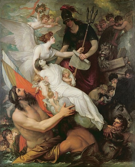 The Immortality of Nelson od Benjamin West