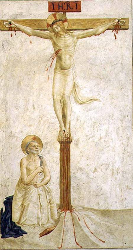 Crucifixion with St. Dominic od Benozzo Gozzoli