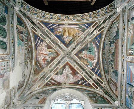 Episodes from the Life of St. Augustine, from the choir ceiling od Benozzo Gozzoli