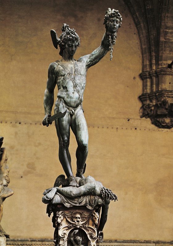 Perseus with the head of Medusa od Benvenuto Cellini