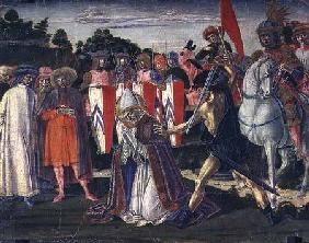 The martyrdom of St. Fabian (panel)