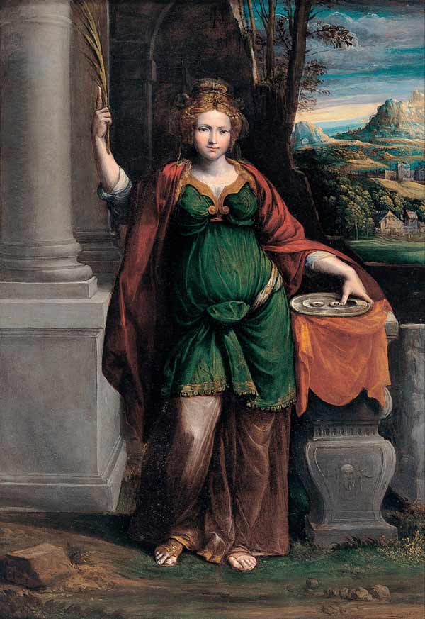 Saint Lucy od Benvenuto Tisi da Garofalo