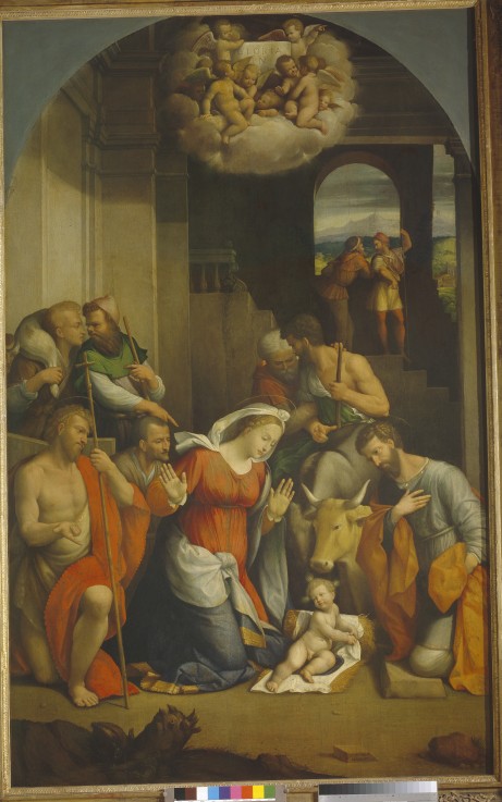 The Adoration of the Christ Child od Benvenuto Tisi da Garofalo
