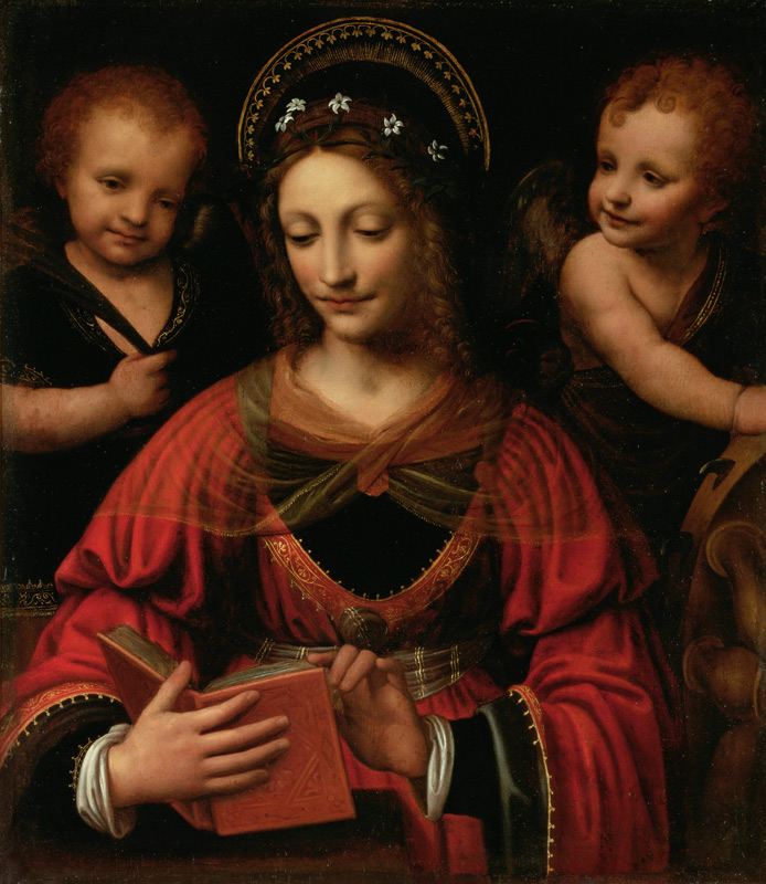 Saint Catherine od Bernardino Luini