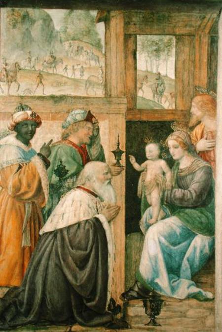 Adoration of the Magi od Bernardino Luini