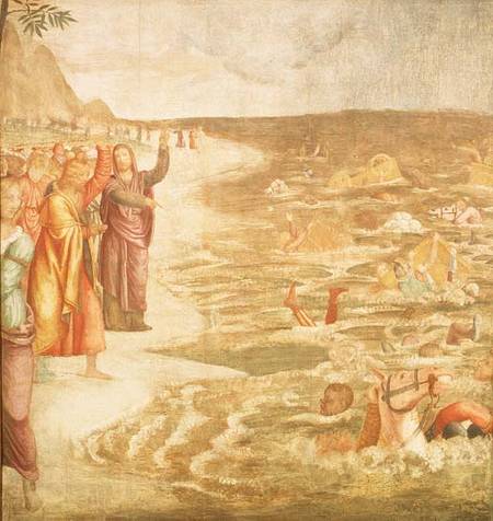 The Crossing of the Red Sea od Bernardino Luini