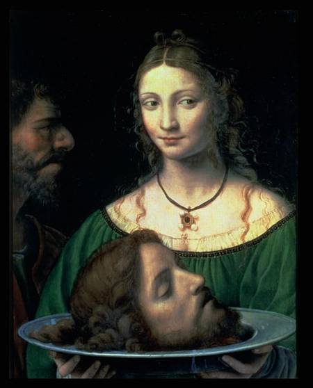 Salome with the Head of John the Baptist od Bernardino Luini