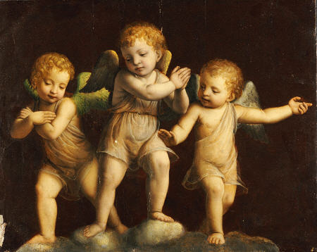 Three Cherubs od Bernardino Luini