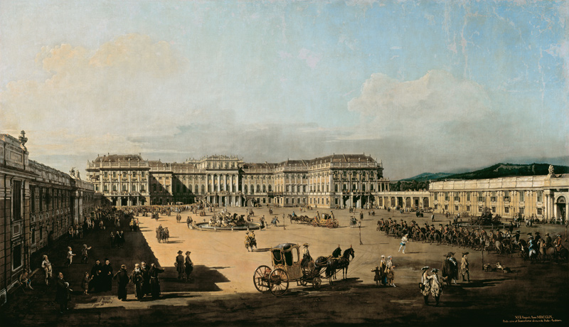 Schloss Schonbrunn od Bernardo Bellotto
