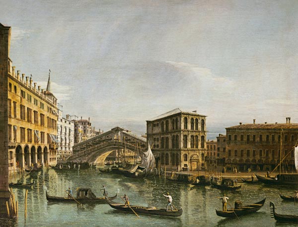 The Grand Canal, Venice od Bernardo Bellotto
